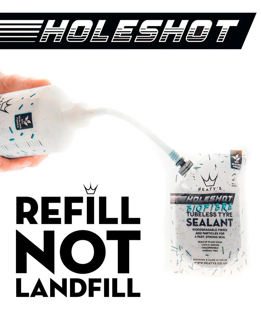 Holeshot Biofibre Tubeless Sealant