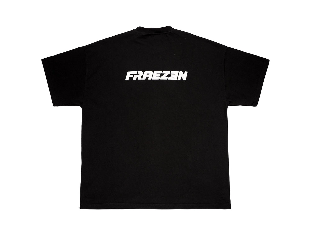 FRAEZEN Oversized Fit Shirt black