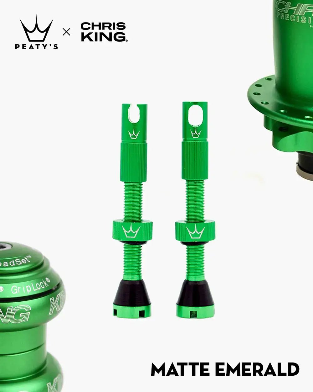 Peaty's x Chris King MK2 Tubeless Valves