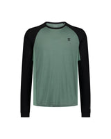 Mons Royale | Tarn Merino Long Sleeve - Cypress / Black / Thyme | Men's Bike Jersey - Bei 2-Cycle GmbH Freiburg entdecken!