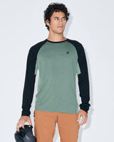 Mons Royale | Tarn Merino Long Sleeve - Cypress / Black / Thyme | Men's Bike Jersey - Bei 2-Cycle GmbH Freiburg entdecken!
