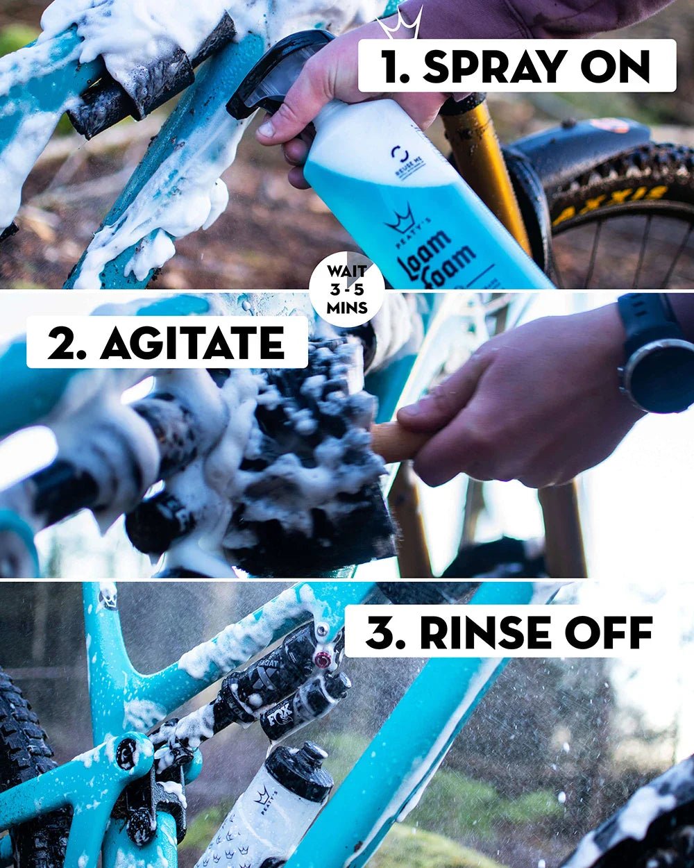 Peaty's LoamFoam - Biodegradable Bike Cleaner - Bei 2-Cycle GmbH Freiburg entdecken!