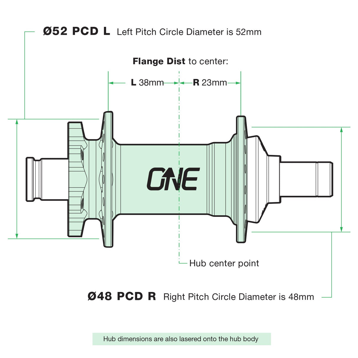 OneUp Rear Hub