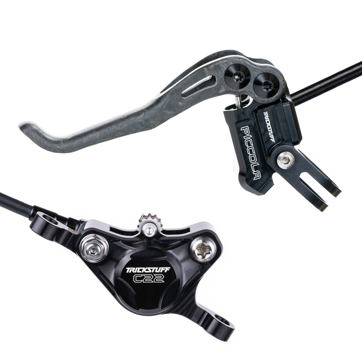 Trickstuff Piccola Carbon V+H Scheibenbremsen Set
