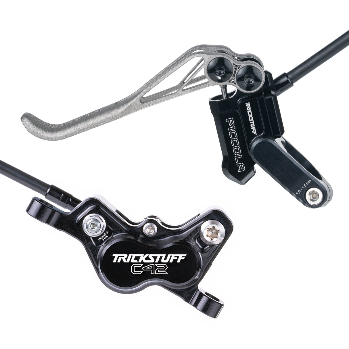 Trickstuff Piccola HD Titanium V+H Scheibenbremsen Set