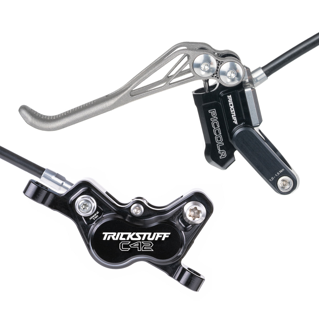 Trickstuff Piccola HD Titanium V+H Scheibenbremsen Set